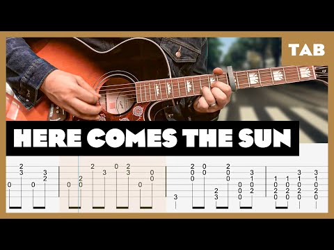 The Beatles (George Harrison) - Here Comes the Sun - Chords | Guitar Tab | Lesson | Cover | Tutorial