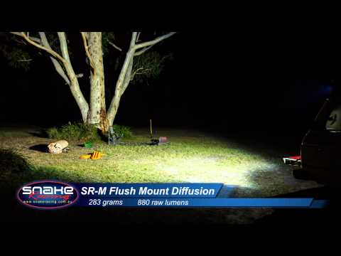 SRM Flush Mount LED Light Comparison - Rigid industries