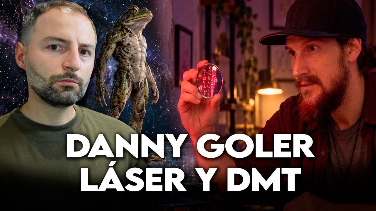 Danny Goler descubre con un LÁSER y DMT el código de la realidad