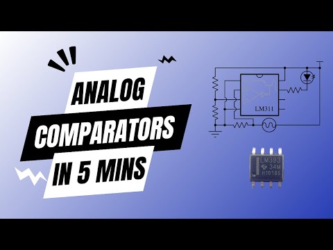 Comparator Basics Explained | Op-Amp as Comparator