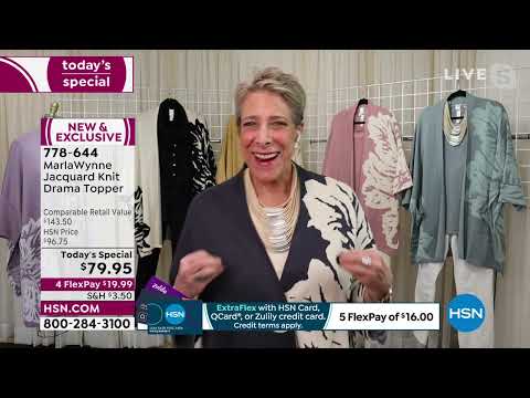 HSN | MarlaWynne Fashions 02.22.2022 - 12 PM