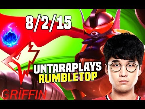 GRIFFIN UNTARA RUMBLE DESTROY LUCIAN TOP! - GRIFIN Untara Plays Rumble vs Lucian Top! | KR SoloQ