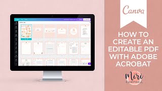 Use Adobe Acrobat Pro to create an editable PDF