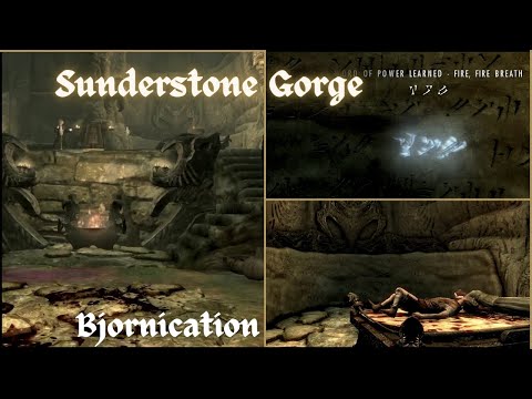 Sunderstone Gorge | Skyrim - Fire, Fire Breath