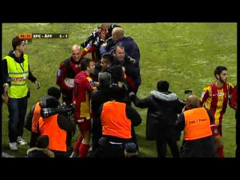 Fotboll : Syrianska FC vs Ängelholms FF - Avgörande målet (2011-10-30)
