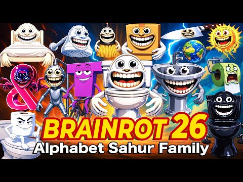 Smirkzy - Brainrot Anime Opening Song Pt. 26 (Official Music Video) feat. ALPHABET SAHUR FAMILY.