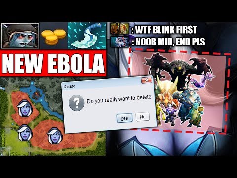 WTF NEW META First Core: BLINK DAGGER 300IQ EPIC Pro Drow Ranger [MUST WATCH] 7.20 Jungle/Mid Dota 2
