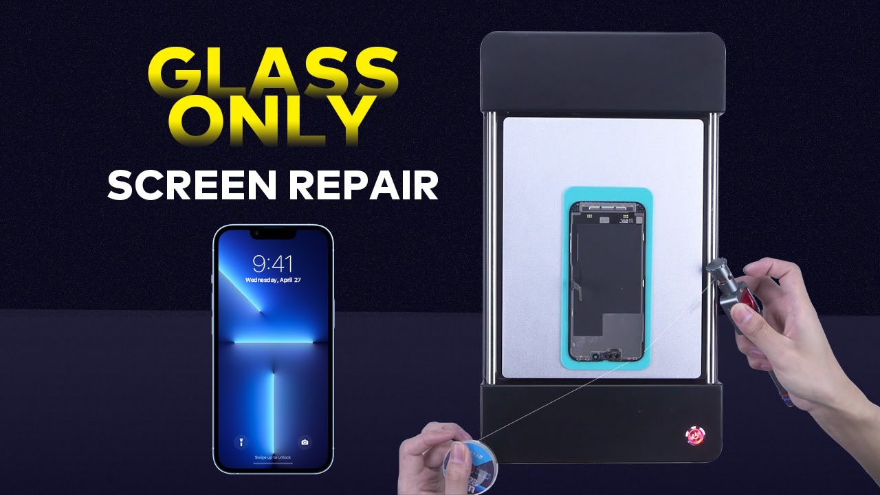 Renovierung iPhone 13 Pro Bildschirmaufbereitung - nur Glasreparatur