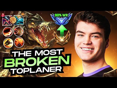 How To ACTUALLY CLIMB To Diamond With Renekton - THE MOST BROKEN TOPLANER