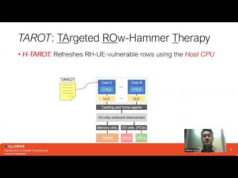 ASPLOS'24 - Lightning Talks - Session 1D - TAROT: A CXL SmartNIC Based Defense Against Multi bit Err
