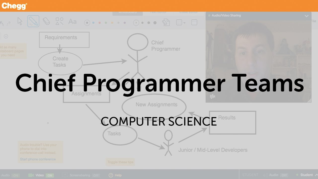 Chief Programmer Teams | Computer Science | Chegg Tutors