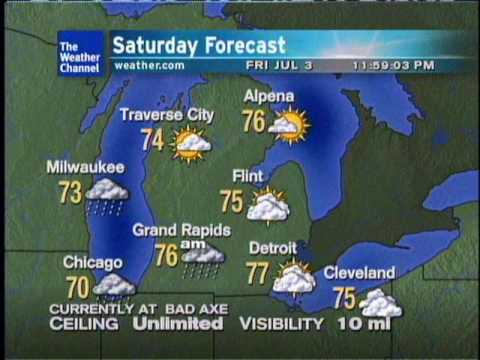 Bad Axe Weatherstar XL - 07/03/09 23:58 EDT