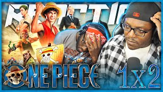 ONE PIECE 1x2  The Man in the Straw Hat  Reaction 
