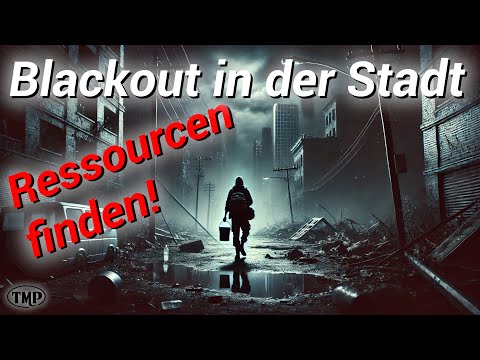 Blackout in der Stadt: Überleben ohne Licht, Nahrung und Wasser!