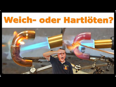 Copper pipe brazing or soft soldering? A comparison | Test