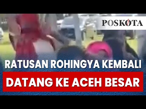 Ratusan Pengungsi Rohingya Datang Lagi di Aceh Besar