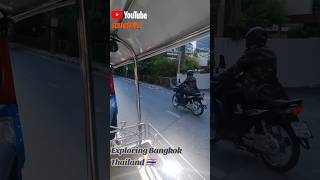 Let's cruise on the streets of Bangkok Thailand 🇹🇭 #travevlog #youtube #tuktuk #thailand #bangkok