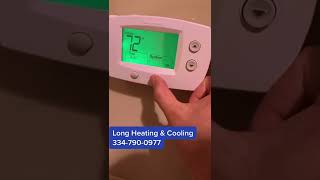 Basic Thermostat High Level Overview- Air Conditioner and Heat Pump