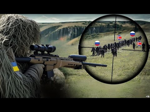 Silent Operations: Ukrainian Snipers in Action Against Russian Troops