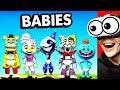 Creating BABY GLAMROCK ANIMATRONICS In VR (FNAF)