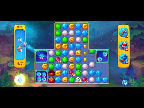 Fishdom level 11615 no boosters フィッシュダム ノーマル