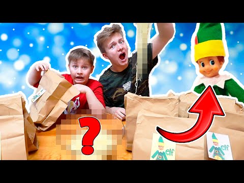 CHRISTMAS 🎄 BUDDY THE ELF - CRAZY SPAGHETTI CHALLENGE 🤣 TipTapTube SH Gang @Echtso @Ash5ive