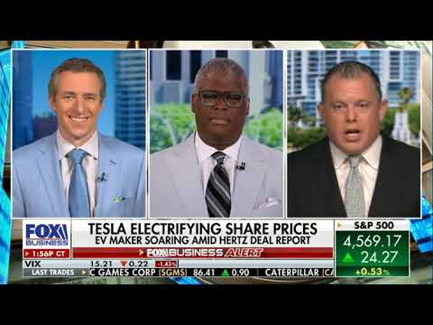 Michael Lee on Fox Business Making Money with Charles Payne discussing Tesla, & Facebook Earnings