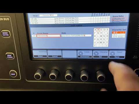 03  Midas M32 Mixing   Saving