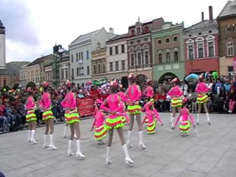 Mažoretky Panenky Hranice - Mistr Moravy a Slezska 2013 NBTA, Hranice