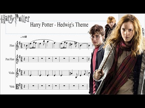 Partitura - Harry Potter - Hedwig's Theme