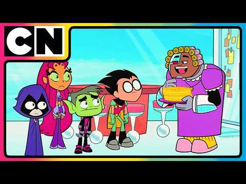 Teen Titans Go 😍| When Cyborg Becomes Nana-borg! | Kids Cartoon 🥳| Best Cartoon 😍| @cnindia