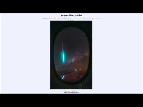 2019 October 10 - Mid Air Meteor and Milky Way