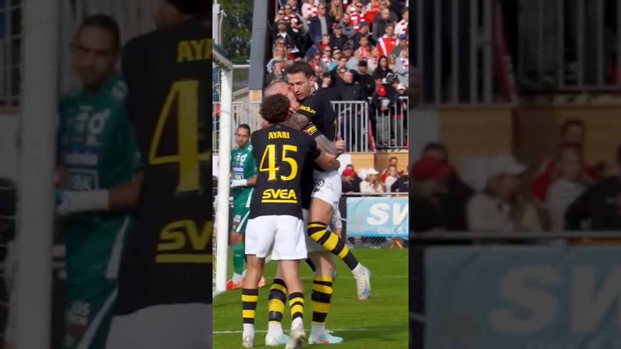 Celinas mål mot Degerfors 🔥🔥🔥 #aik #allsvenskan #gnaget #ultras