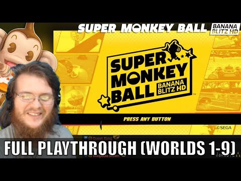 Full Playthrough | Super Monkey Ball: Banana Blitz HD (SWITCH)