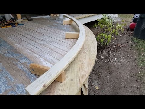 How to Make a Curved Railing (No Steam Required)