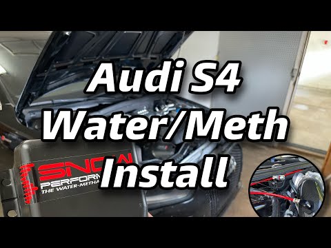 B8.5 Audi S4 Watermeth Install | Snow Performance Watermeth Kit