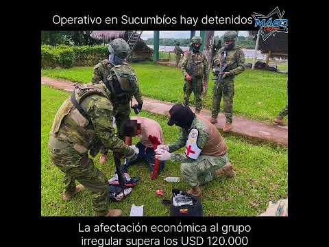 Golpe al n4rcotráfico en Sucumbíos-Ecuador