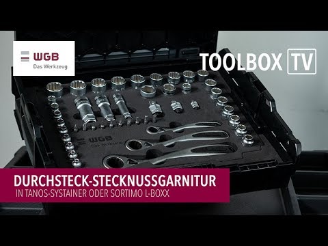 WGB Das Werkzeug Toolbox TV - 137-in-1 Durchsteckgarnitur