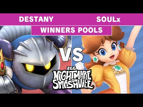 2GG NoS - mYi | Destany (Metaknight) Vs SoulX (Daisy) Winners Pools - Smash Ultimate