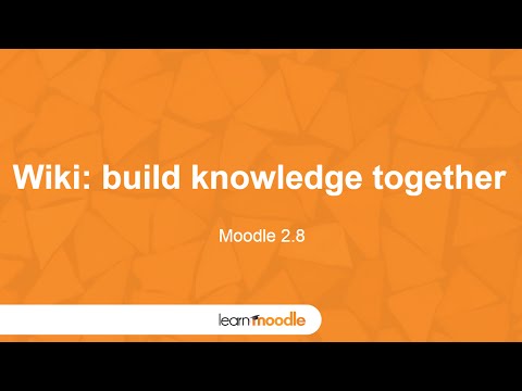 Изучите Moodle 2015: Wiki-активность
