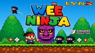 NEW Atari Lynx PHYSICAL Game: Wee Ninja from Songbird Productions