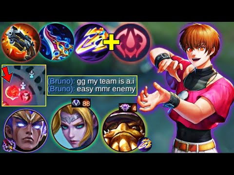 DONT GIVE UP TOO EARLY DYRROTH THE NEW META LATE GAME MONSTER | BEST ONE SHOT BUILD & EMBLEM - MLBB