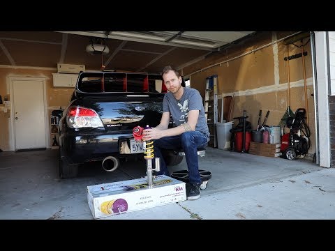 The STI gets some K-Dubs (KW V3 Install)