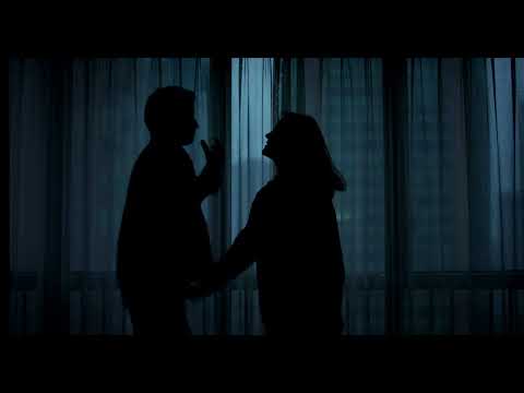 Couple quarrel silhouette material