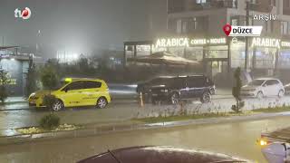 Düzce’de Kuvvetli Yağış Uyarısı