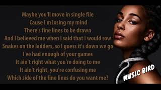 Jorja Smith   Fine Lines   Lyrics Songs
