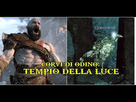DOVE TROVARE CORVI DI ODINO "TEMPIO DELLA LUCE" -  GOD OF WAR RAGNAROK