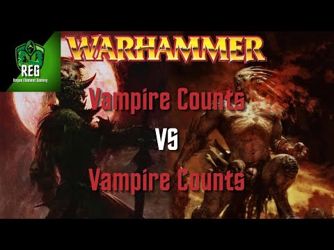 Warhammer Fantasy 6th Edition Battle Report | Vampire Counts vs Vampire Counts
