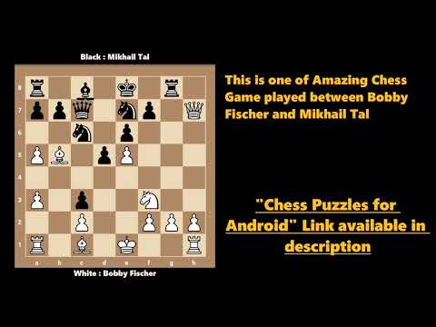 Bobby Fischer vs Mikhail Tal | French Defense