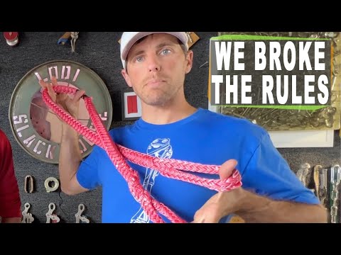 This Arborist Rope Scared The S#!% Out Of Me